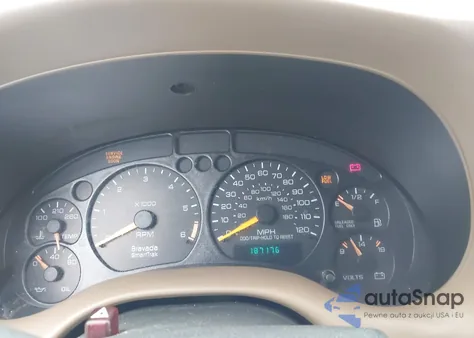 1998 Oldsmobile Bravada z USA, uszkodzony, nr VIN 1GHDT13W6W2727777